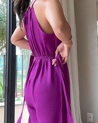 Women's Halter Jumpsuits Sleeveless - Image 3