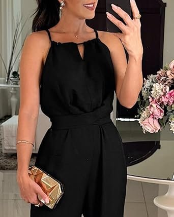 Women's Halter Jumpsuits Sleeveless - Image 4