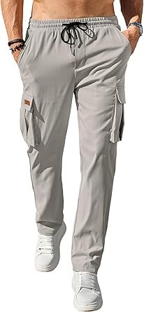 Men's Casual Cargo Pants - Image 4