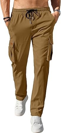 Men's Casual Cargo Pants - Image 7