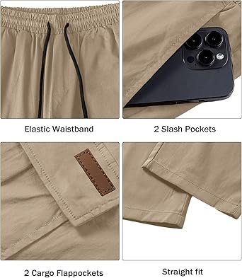 Men's Casual Cargo Pants - Image 5