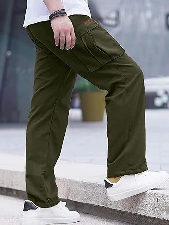 Men's Casual Cargo Pants - Image 10